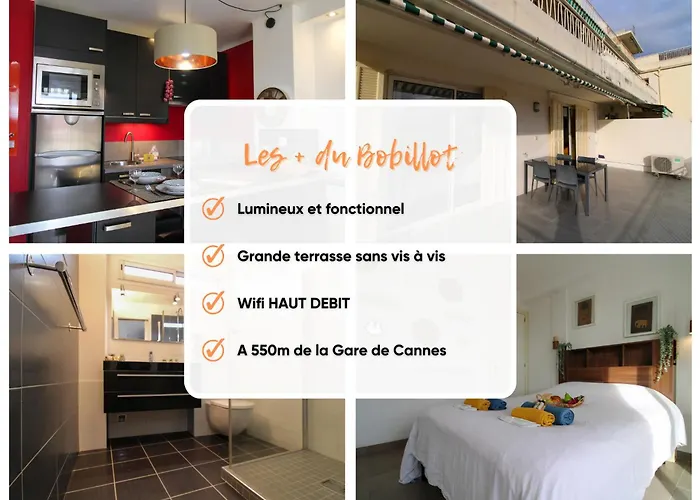 Apartament Le Bobillot By Apirent #central #terrasse #wifi #clim Cannes